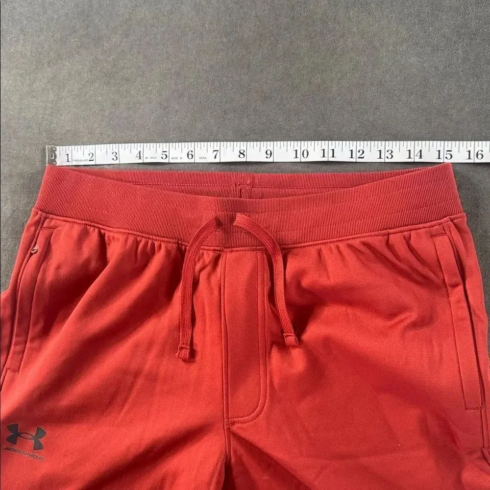 Under Armour Boys Icon Knit Pants Joggers Loose Fit Drawstring Waist Size XL NWT